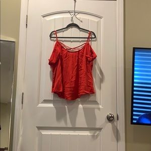 Red Crop Top